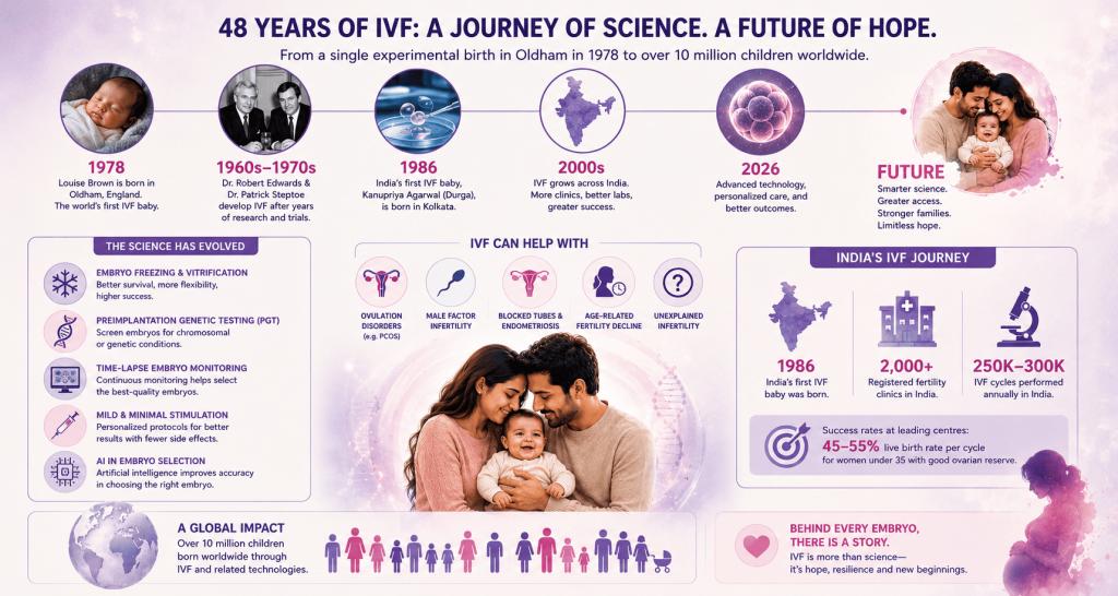 48 Years of IVF & India's Fertility Journey